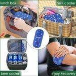 YOUSHARES TSA Approved Ice Packs for Insulin Cooler Travel Case - 2 x 100g Travel Ice Pack for Diabetic Travel Case, Reusable Ice Packs for Medications Keep Cooling