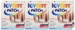 Icy Hot Medicated Patch, Large, 5 Count (Pack of 6) (30 Patches) (Extra Strength) – Packaging may vary