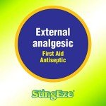 StingEze MAX Bug Bite Relief, Maximum Itch Relief from Bug Bites and Stings, Stops Pain, Relieves Itching, Reduces Infection - 0.5 oz Travel Pen Dauber