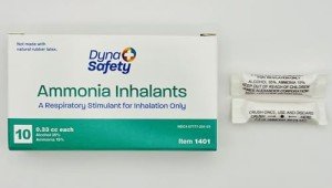 Ammonia INHALANTS (10 Pack) AMPOULES.