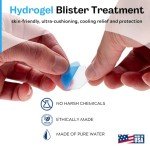 Medagel Hexagels Plus Aloe Vera - Hydrogel Pads Protection & Treatment | Blister Prevention | Instant Cooling and Soothing Relief of Skin Irritations | 200ct Hexagon Pads (Original Formula)