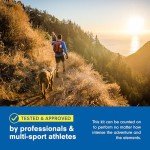 Adventure Medical Kits Ultralight & Watertight Medical Kit .9 - Waterproof Multi-Sport First Aid Kit - Lightweight Medical Kit Includes Bandages, Moleskin, Medication & More