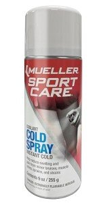 MUELLER Sports Medicine Coolant Cold Spray, Pain Relieving Athletic Spray for Pain & Swelling, First Aid, 9 Ounces