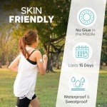 Dexcom G7 Over Patches Waterproof – 20 x G7 Dexcom Over Patch, Stelo Overpatch, Transparent, Long-Lasting, No Glue on Center, Non-Irritating, Easy to Apply/Remove, Ideal for Sports, Swimming and Daily