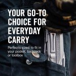 LEATHERMAN, Charge Plus TTI, 19-in-1 Premium, Versatile Multi-tool for Home, Outdoors, Auto Repairs, Everyday Carry (EDC), Stainless Steel