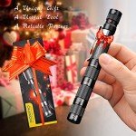 POXIMO EDC Multitool 5-In-1 Tactical Survival Gear with Flashlight, Lighter(No Fuel), Glass Breaker, Cutter, Compass, Pocket Camping Multi-Tool Gadget, Cool Birthday Gift for Men Dad Husband