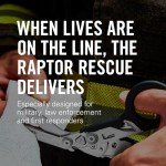 LEATHERMAN, Raptor Rescue, 6-in-1 Heavy-Duty Emergency/Trauma Shears with Carbide Glass Breaker & Strap Cutter, Made in the USA, Utility Sheath Included Red/Black, With Utility Holster