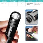 POXIMO All-in-1 Multitool kits, Camping Survival Multi tool Flashlight+Fire Starter+Whistle+Compass+Window Breaker 9 In 1 EDC Gadgets for campers, Hiker, Surviver and Great Gifts for Men