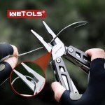WETOLS Multitool Valentines Day Gifts for Him Boyfriend Husband, 21-in-1 Pliers Mens Gifts Birthday Gifts for Men Dad Grandpa, Self-locking Multi Tool EDC Versatile Tool for Outdoors, DIY, Home,Garden