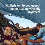 Kelty Noah's Tarp (2020 Update) Sun Shelter Rainfly - 12ft