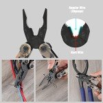 MOSSY OAK Multi-tool - 13 in 1 Multi Function Pliers - Folding Pocket Tool with Sheath, Camo - Portable Pocket Knife for Outdoors, Survival, Camping, Fishing, Hunting, Hiking，Christmas Gift for men