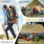 Camping Tarp Tent Portable Multifunctional Bushcraft Backpacking Nylon Fabric Rain Fly Tarps Shelter Lightweight Waterproof Tarp(Gothic Olive 10×10 tarp)