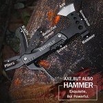 VEITORLD Gifts for Men Dad Husband, Unique Anniversary Birthday Gifts Idea for Men Him, Multitool Axe Hammer Camping Accessories, Survival Gear and Equipment, Cool Hunting Fishing Hiking Presents
