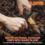 Valentines Day Gifts for Him, Multitool Carabiner with Pocket Knife, EDC Gear with Folding Knives, Bottle Opener, Window Breaker And Screwdriver, Tactical Survival Gear for Camping And Hiking