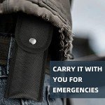 HANSHI Adjustable Wrench Multitool Hammer for Survival,16 in 1 Multitools Pliers with Nylon Sheath,Pocket Knife Multi Screwdriver Tool All in One Camping Accessories for Stocking Stuffers for Men