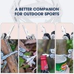 BIBURY 21-in-1 Multitool Pliers, Multi-Purpose Pocket Knife Pliers with Screwdriver Sleeve, 420 Foldable Stainless Steel Safety Locking Design Multi-tool for Survival, Camping, Fishing and Home Repair