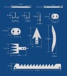 CTFRQC Survival Cards - Original 22-in-1 Wallet Multitool for Camping Gear, Hiking, Fishing, Hunting, Wilderness Survival, Preppers Bug Out Bag, Emergency Kit, Silver