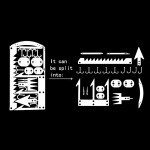 CTFRQC Survival Cards - Original 22-in-1 Wallet Multitool for Camping Gear, Hiking, Fishing, Hunting, Wilderness Survival, Preppers Bug Out Bag, Emergency Kit, Silver