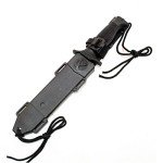 12" Tactical Bowie Survival Hunting Knife w/Sheath Military Combat Fixed Blade