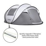 EchoSmile Instant Pop-Up Water-Resistant Camping Tent