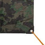 Stansport Medium-Duty Rip-Stop Tarp 8' x 10' - Green Camo (T-810-C)