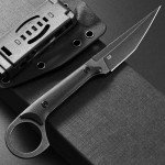Ccanku C1140 Fixed Blade Knife,D2 Blade G10 Handle Knife EDC Knife,Utility Knife for Outdoor, Survival, Hiking, Camping(Black)