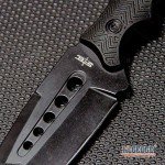 KCCEDGE BEST CUTLERY SOURCE Tactical Knife Hunting Knife Survival Knife Fixed Blade Knife Razor Sharp Edge Camping Accessories Camping Gear Survival Kit Survival Gear Tactical Gear 76162 (Black)