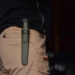 Morakniv Kansbol Stainless Steel Fixed-Blade Survival Knife With Sheath, Military Green, 4.3 Inch