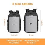 Wotony 30L Military tactical backpack, backpack for men black tactical backpack small tactical backpack assault bag (Black, 20 inch)