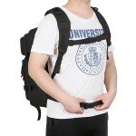 QT&QY 45L Military Tactical Backpacks Molle Army Assault Pack 3 Day Bug Out Bag Hiking Treeking Rucksack black