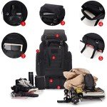 KXBUNQD 100L Hiking Camping Backpack Tactical Backpack for Men Large Survival Hunting Waterproof Backpack Molle Rucksack Military Camping Backpacking Daypack