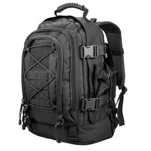Miramrax Tactical Backpack Military Army Daypack - Assault Pack for Men Molle Backpacks Bug Out Bag 3 Day Pack for Hiking Camping Travel Hunting Rucksack Trekking Black