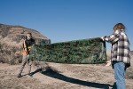 Stansport Medium-Duty Rip-Stop Tarp 8' x 10' - Green Camo (T-810-C)