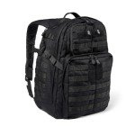 5.11 Tactical Backpack, RUSH 24 2.0 Military Survival Molle Back Pack with Laptop Compartment, 37L, Black, Style 56563ABR
