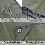 Azarxis Waterproof Camping Tent Tarp Hammock Rain Fly Footprint Ground Cloth Shelter Sunshade Beach Picnic Blanket Mat for Outdoor Camping Park Lawn