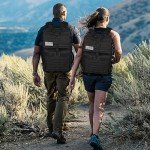 WOLT | Tactical Backpack for Men 45L Military Molle Backpack Large 3 Day Assault Pack Rucking Backpack for Hiking Survival(Black)