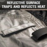 TACAMO Camping Tarp Waterproof Shelter - 70D Ripstop Nylon, Kevlar Center & 2,000 PU Waterproof Coating - Lightweight Hammock Tarp & Rain Fly - Survival Tarp & Ultralight Tarp Tent, Black, 10FT x 12FT