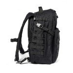 5.11 Tactical Backpack, RUSH 24 2.0 Military Survival Molle Back Pack with Laptop Compartment, 37L, Black, Style 56563ABR