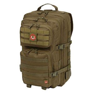 Orca Tactical Military Backpack - Large Military Grade Backpack - Army Inspired Salish 40L - External MOLLE Mounted 3 Day Survival Bag - Rucksack Pack(OD Green)