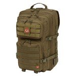 Orca Tactical Military Backpack - Large Military Grade Backpack - Army Inspired Salish 40L - External MOLLE Mounted 3 Day Survival Bag - Rucksack Pack(OD Green)