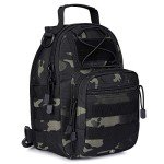 G4Free Outdoor Tactical Bag Backpack, Military Sport Bag Pack Sling Shoulder Backpack Tactical Pack for Every Day Carry
