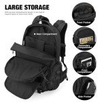 Mardingtop 35L Molle Tactical Military Backpack for Men，Cordura Backpack for Hiking,Camping,Survival