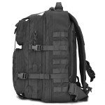 DIGBUG Military Tactical Backpack Large Army 3 Day Assault Pack Molle Bug Bag Backpacks Rucksacks for Outdoor Sport Hiking Camping Hunting 40L Black