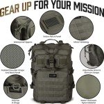 24BattlePack Tactical Backpack | 1 to 3 Day Assault Pack | Combat Veteran Owned Company |40L Bug Out Bag (Ranger Green)