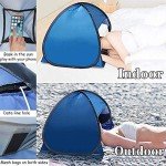 Portable Beach Sun Shelter with Phone Stand