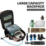 KXBUNQD Military 45L Tactical Assault Backpack 3 day assault pack with Molle Waterproof backpack Rucksack for Tactical Backpacks