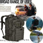 24BattlePack Tactical Backpack | 1 to 3 Day Assault Pack | Combat Veteran Owned Company |40L Bug Out Bag (Ranger Green)