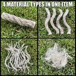 WEYLAND Fire Starting Kit with Flint and Steel - Waterproof Campfire Starter Kit in MOLLE Bag for Camping and Emergency Survival - Incl Magnesium Fire Starter, Firestarter Tinder, Sticks & Fat Rope