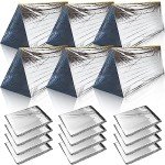 Woanger Lightweight Emergency Thermal Tent - 4 Pcs