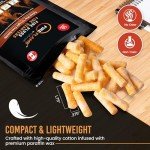 Fireflame Fire Plugs Fire Starter - Quick Instant 100% Waterproof Firestarter for Emergencies, Survival, Campfires, Fire Pits, Charcoal Grill - All Natural, Odorless & Non-Toxic - 50 Plugs in Bag